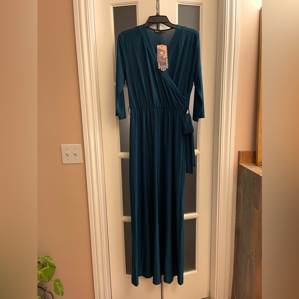 KOH KOH Women’s Dress Emerald Green Size Large